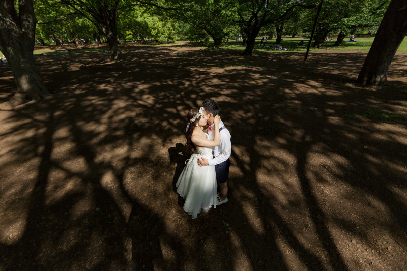 木漏れ日に包まれて