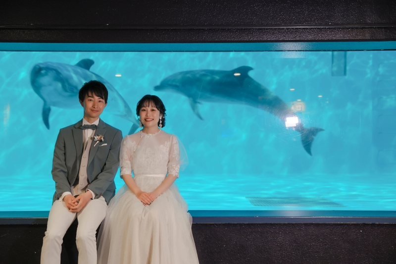 イルカと一緒に♪