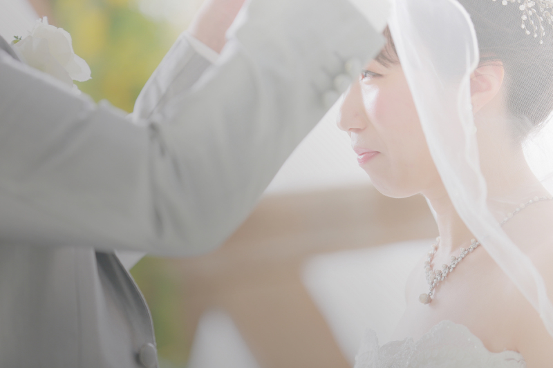 『ベール＋新婦様』