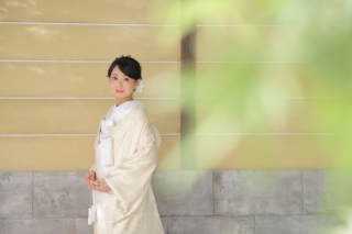 屋内庭園スタジオで