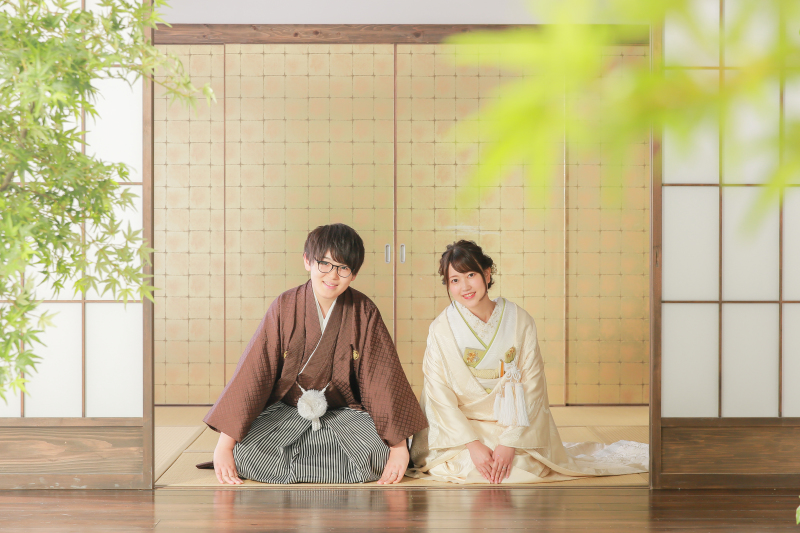 定番のポーズも！