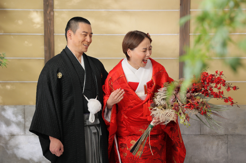 笑顔の絶えないお二人