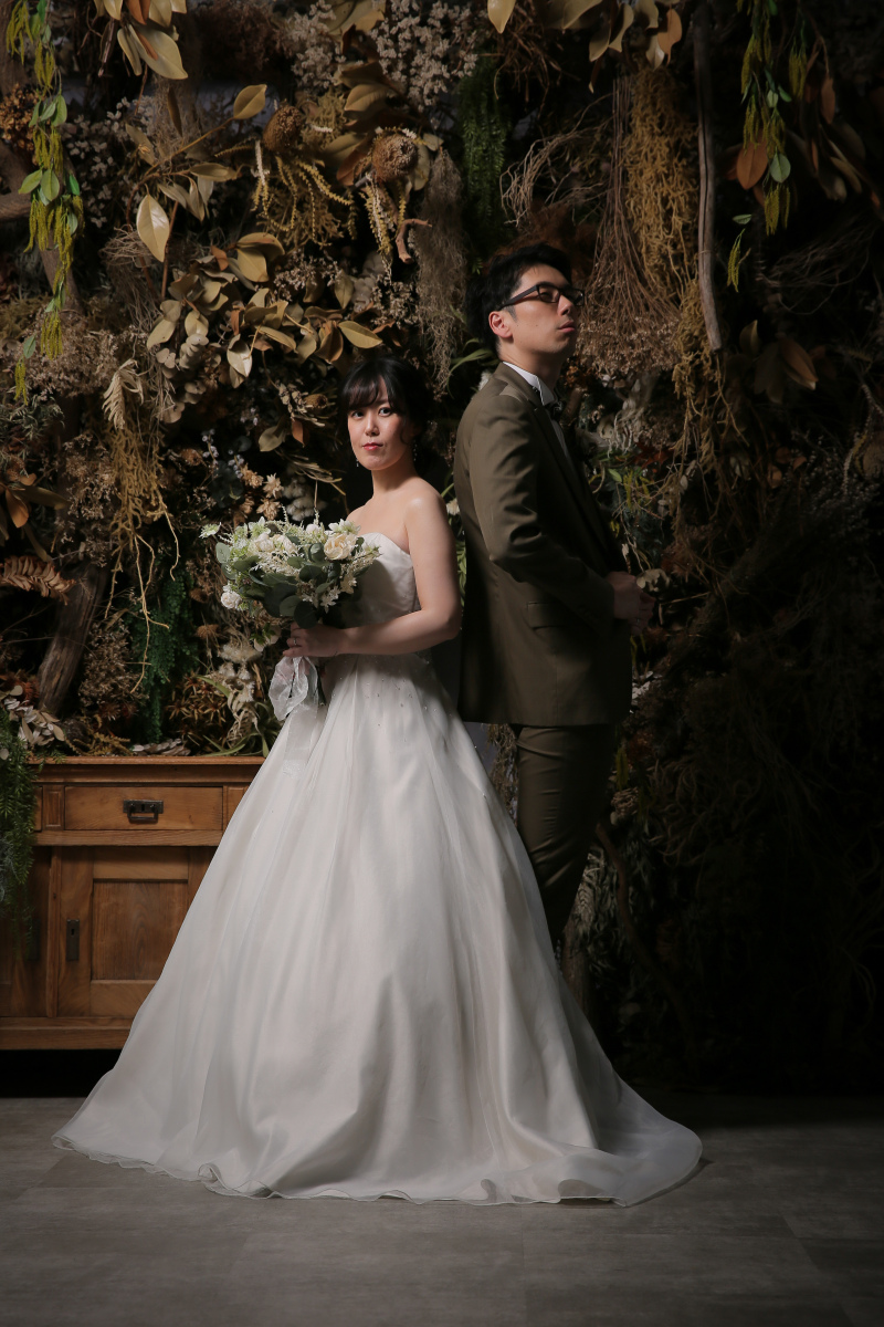 雰囲気をガラッと変えて。