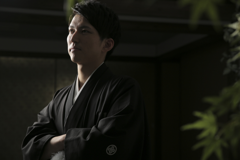 ご新郎様のソロショット