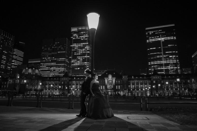 そして最後は東京駅夜景！