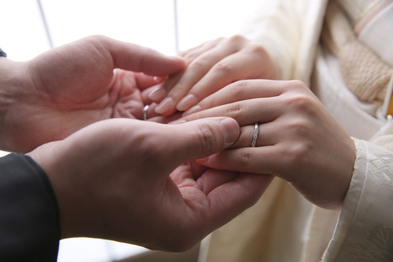 大切な指輪も撮りましょう