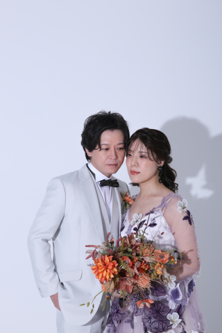 スタジオ撮影をシックな雰囲気で♪