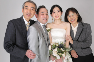 洋装スタジオ撮影