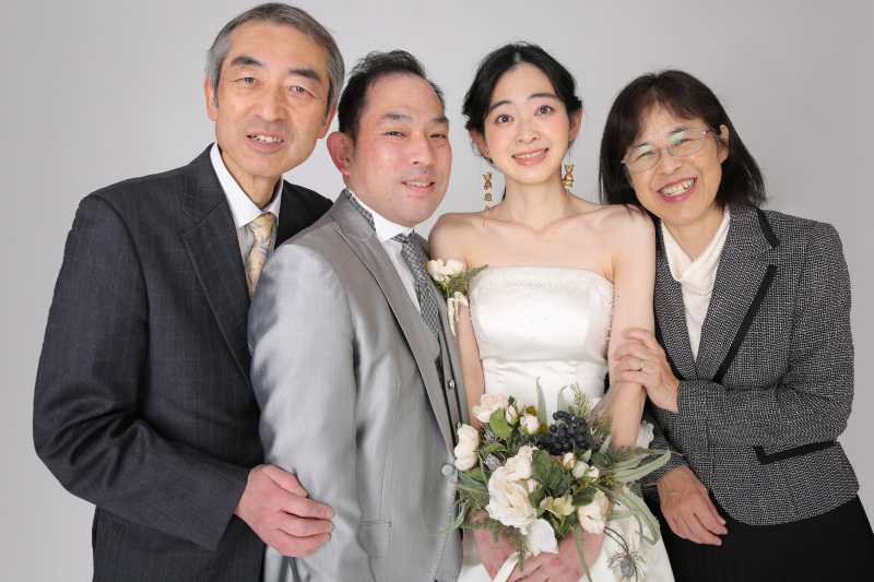 洋装スタジオ撮影