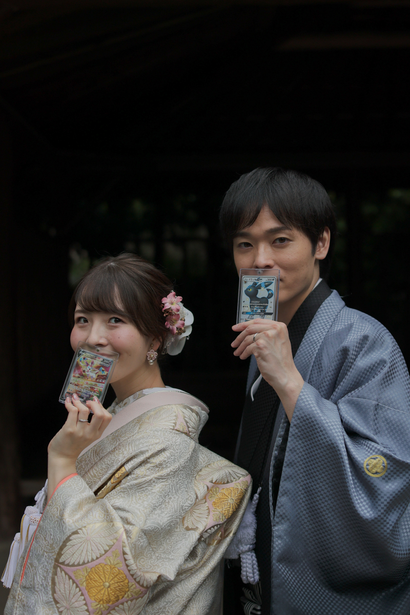 【和装も洋装も】ふたりの好きなものを詰め込んで！