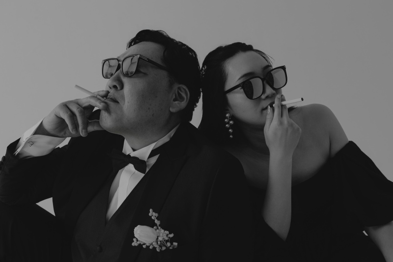 モノクロでかっこよく