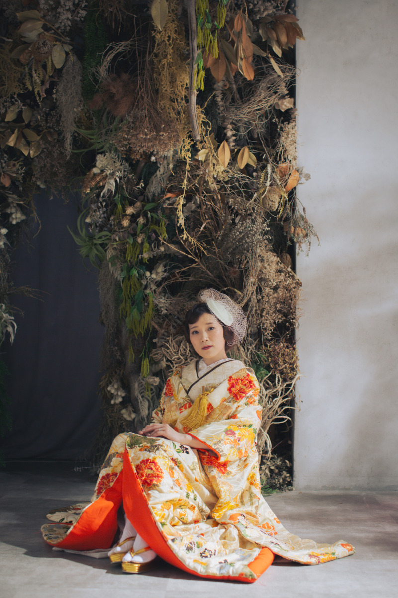 かわいいお座りショット。