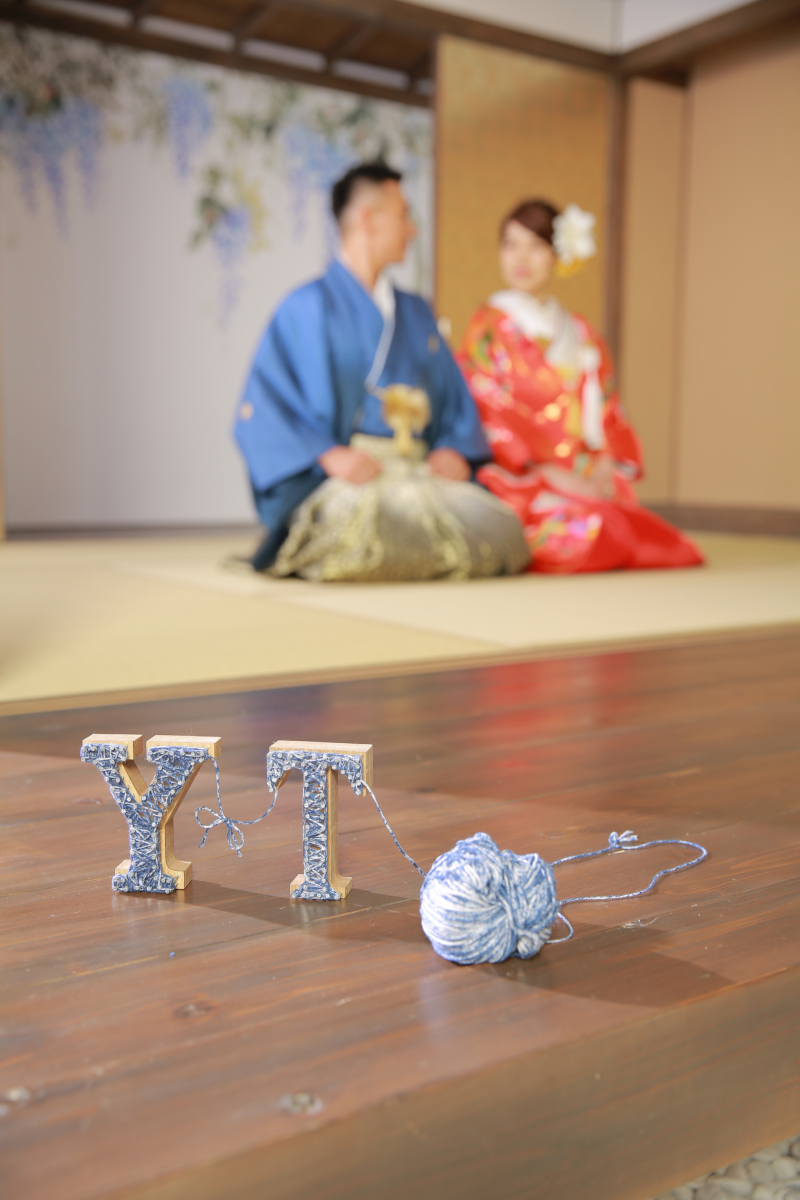 小物を使ってキュートな撮影も♪