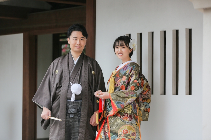 本日は目白庭園さんでのご撮影