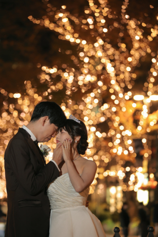 東京駅+イルミネーションロケーション