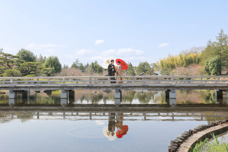 昭和記念公園で和装ロケーション！