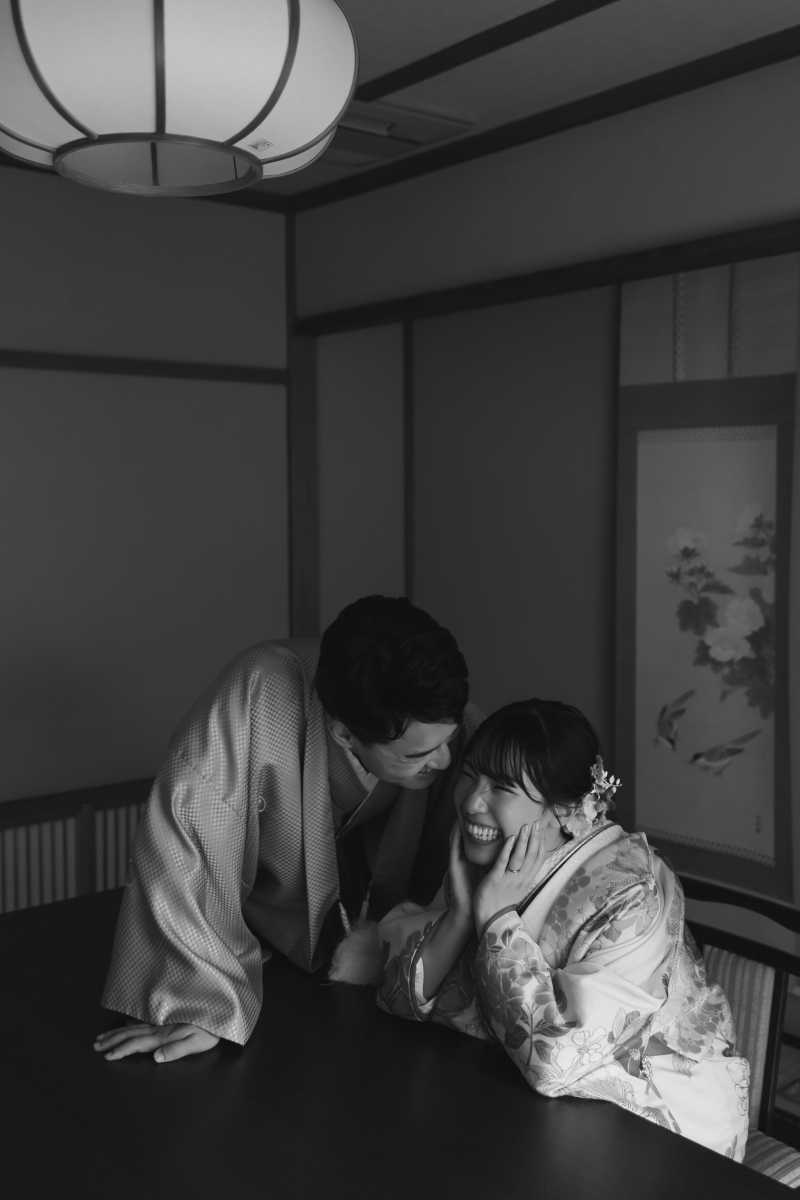 新郎さんから近づいて。。