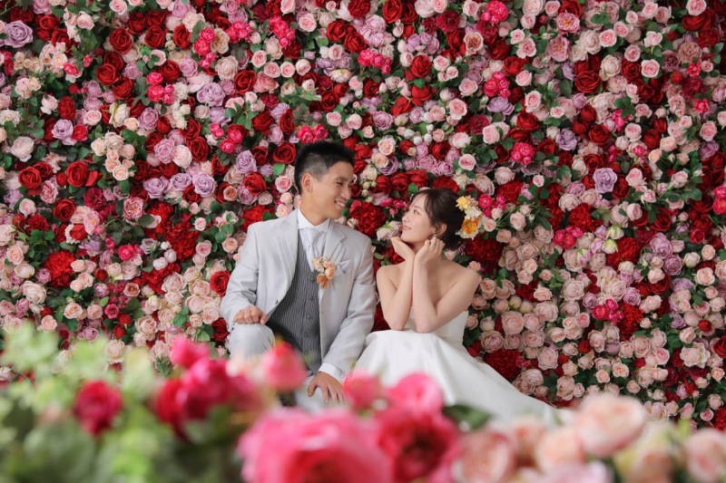 お花畑のような