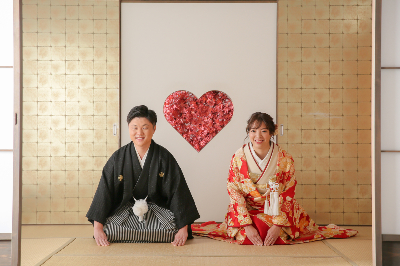 お辞儀ショット