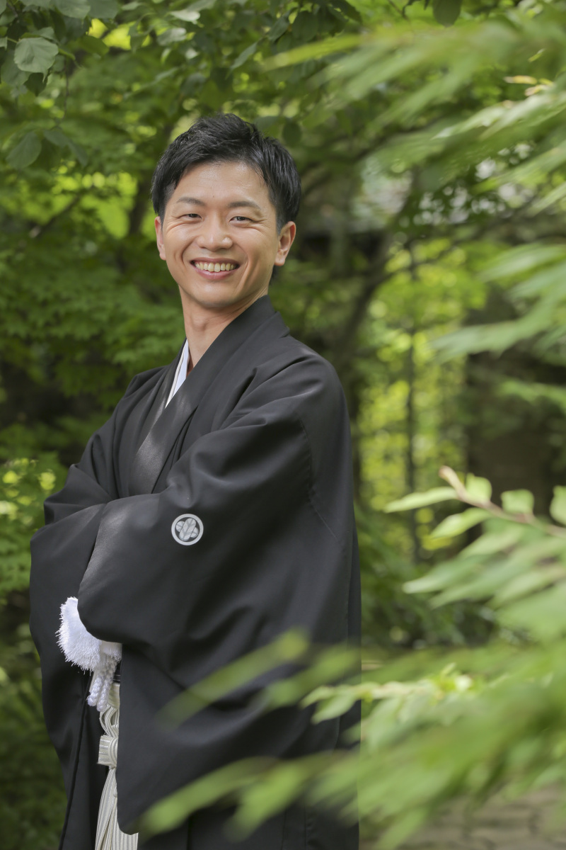 ご新郎様のソロショット。パート1