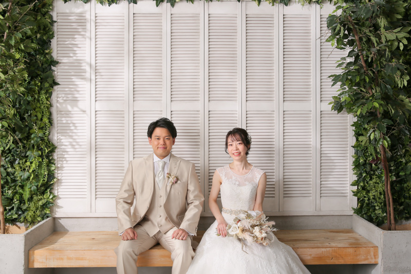 ベンチでまったり