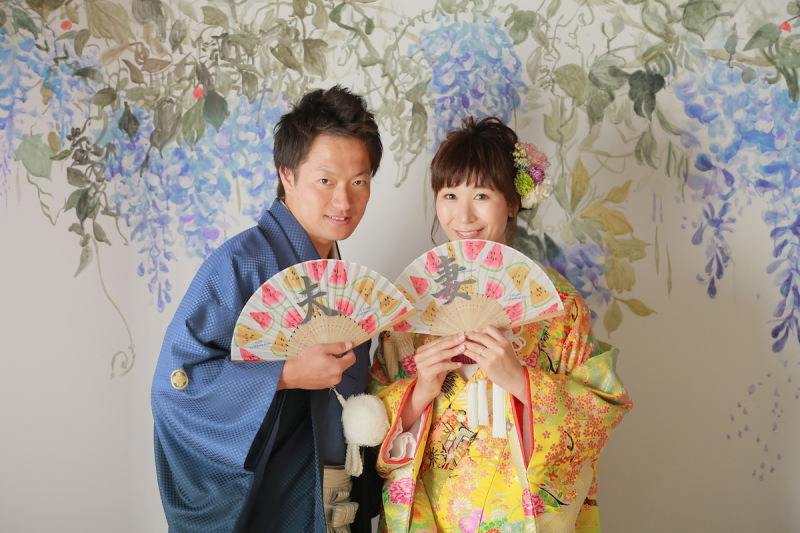 手作りのお扇子！