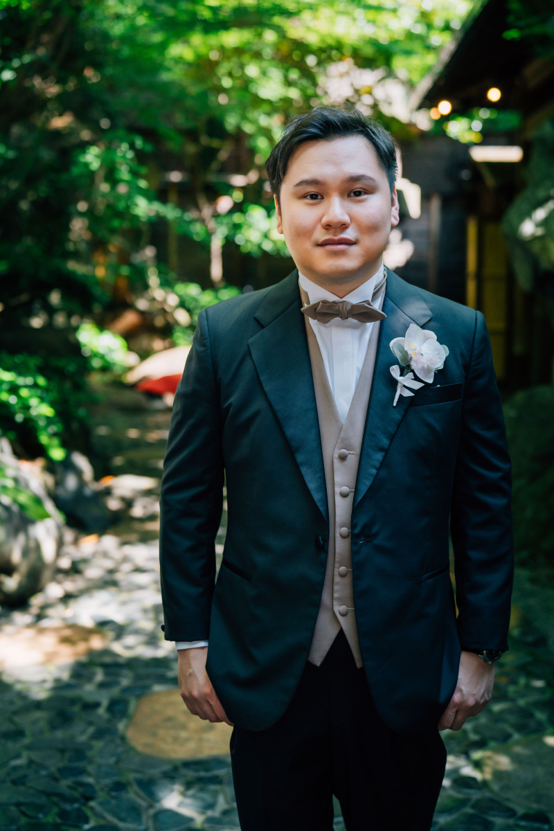新郎さんソロショット