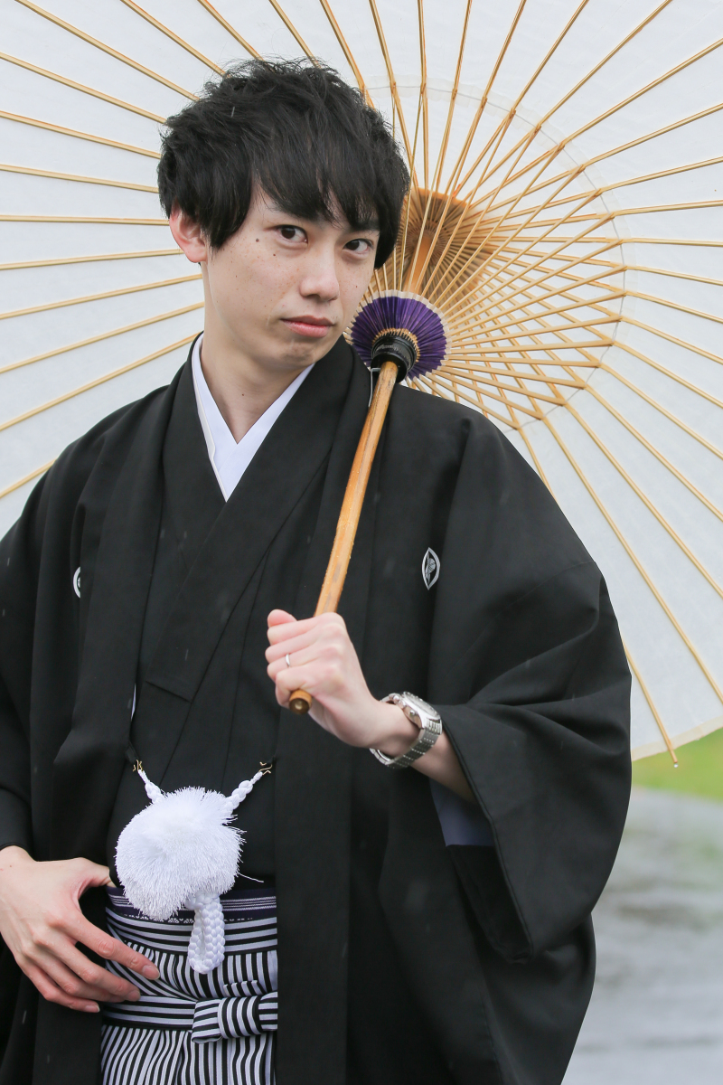 ご新郎様のソロショット。パート2