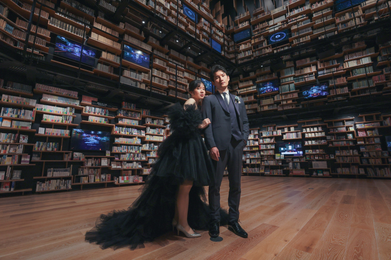 本に囲まれた世界【角川武蔵野ミュージアム】