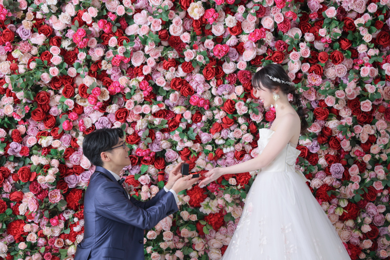 和装と洋装をスタジオで撮影！