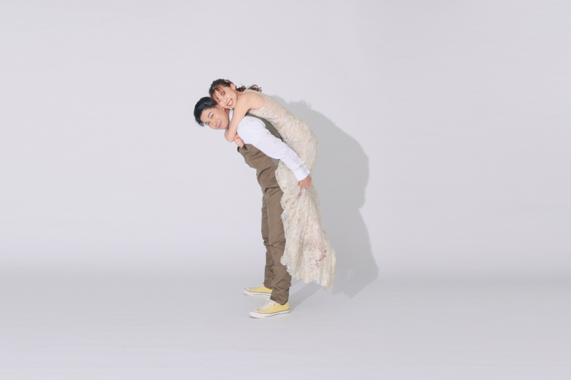 おんぶショット！