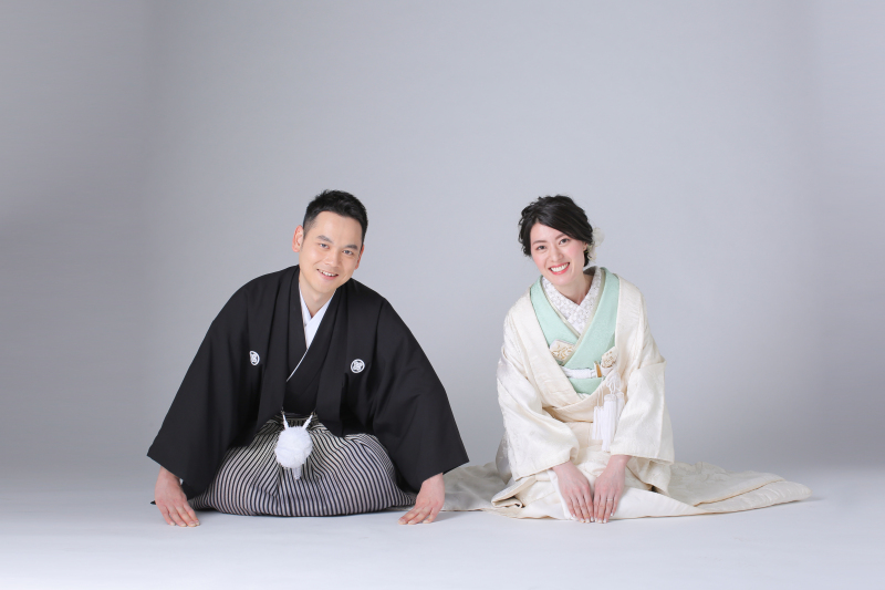 正座、お辞儀のポーズ