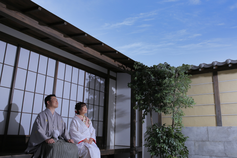 青空を眺めて。