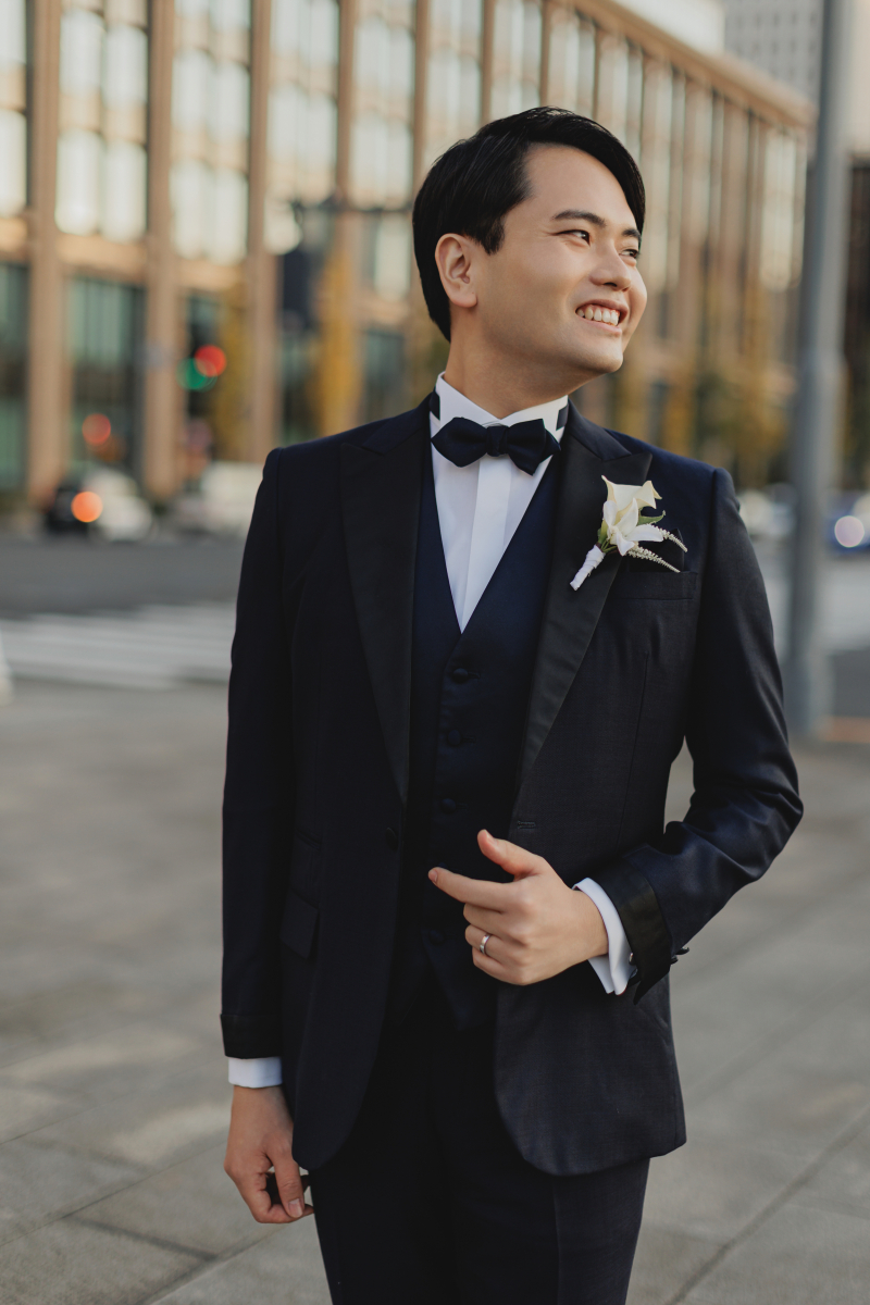 新郎様ソロカット