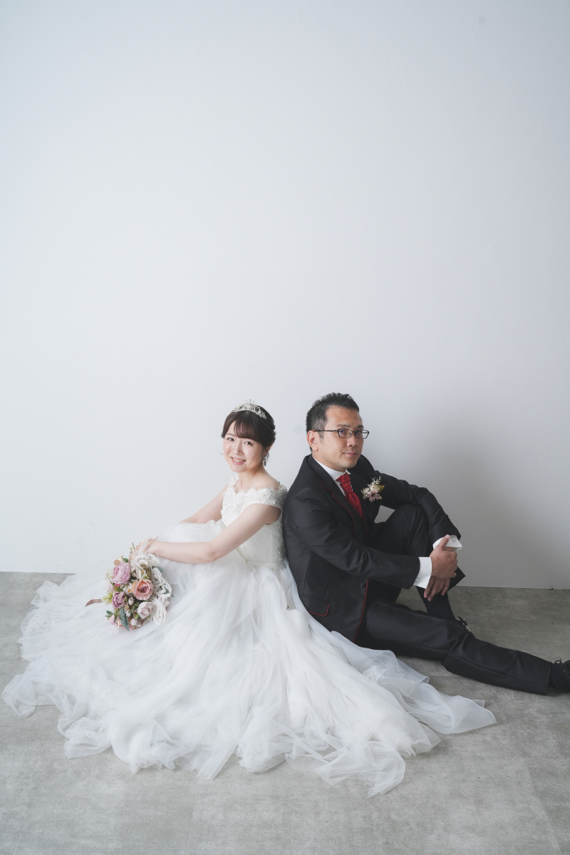 シンプルな壁で