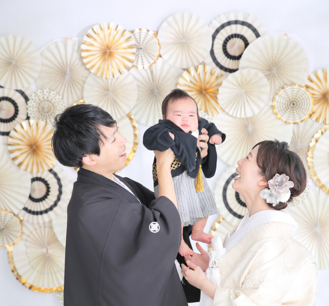 ちっちゃな紋付袴のお客様♡