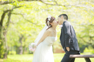 「代々木公園にて」