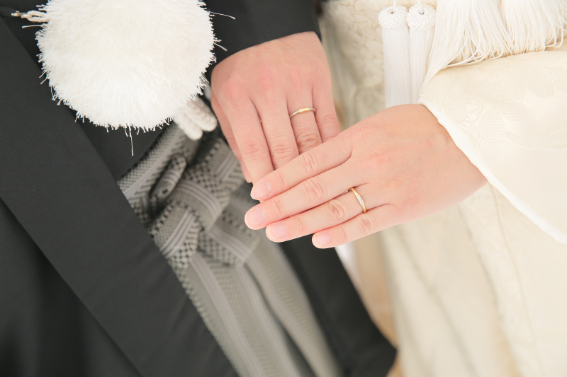 大事なお二人の指輪