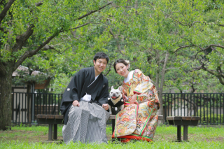 愛犬と一緒に♫