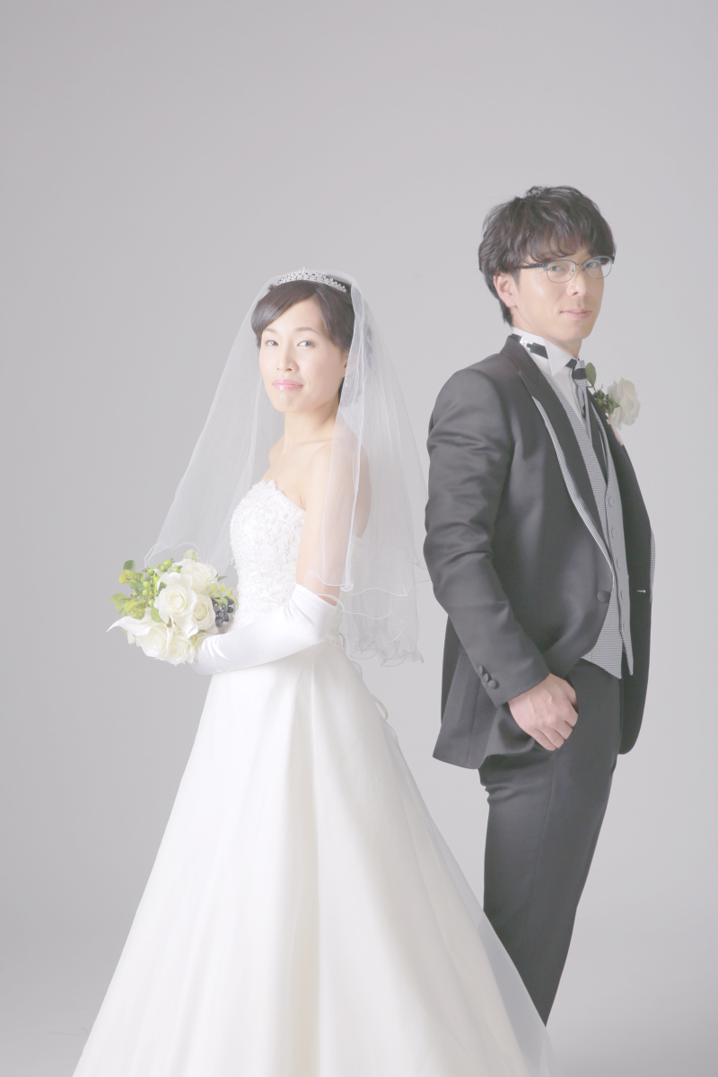 二着目はウエディングスタイルで。