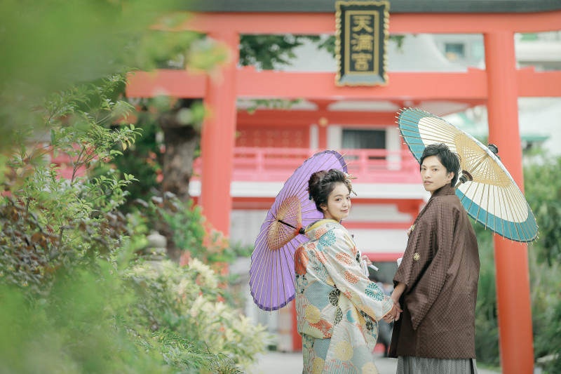 新和装ロケーション「成子天神社」のご紹介♪ ①