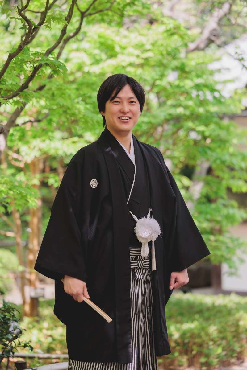 ご新郎様のソロカット