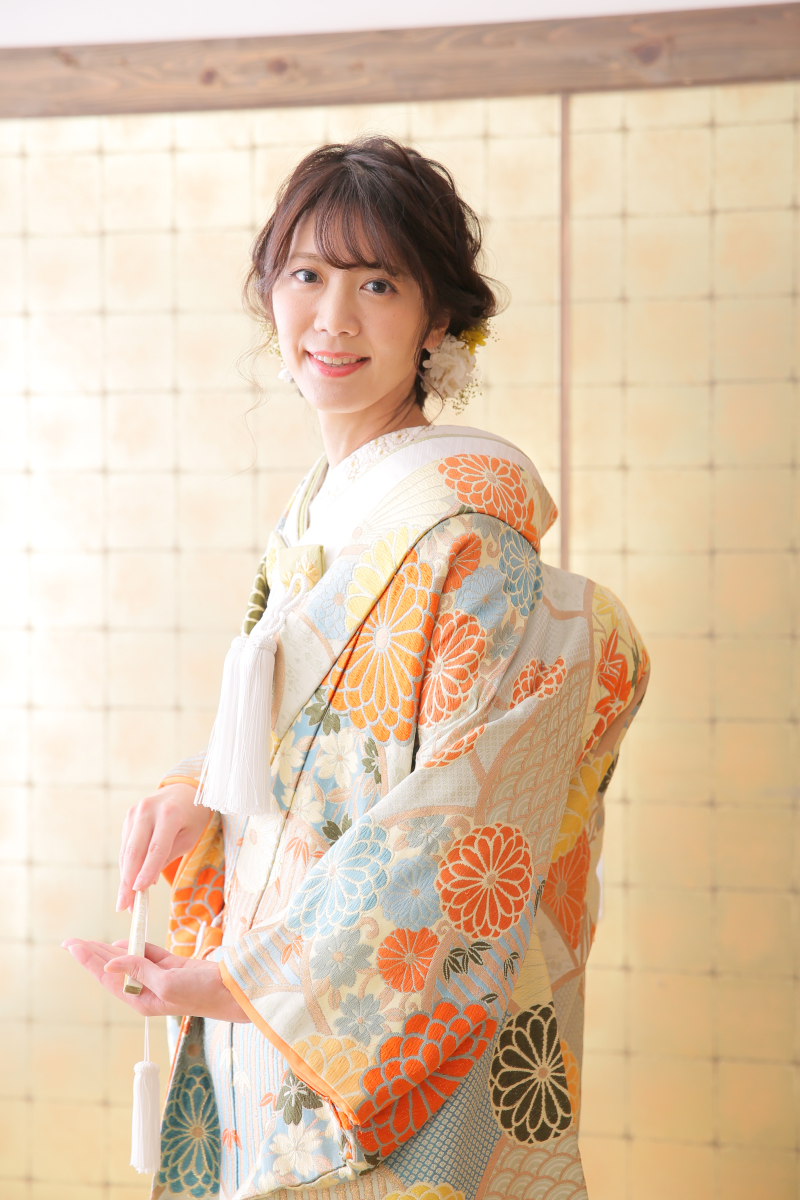 ご新婦様のアップ