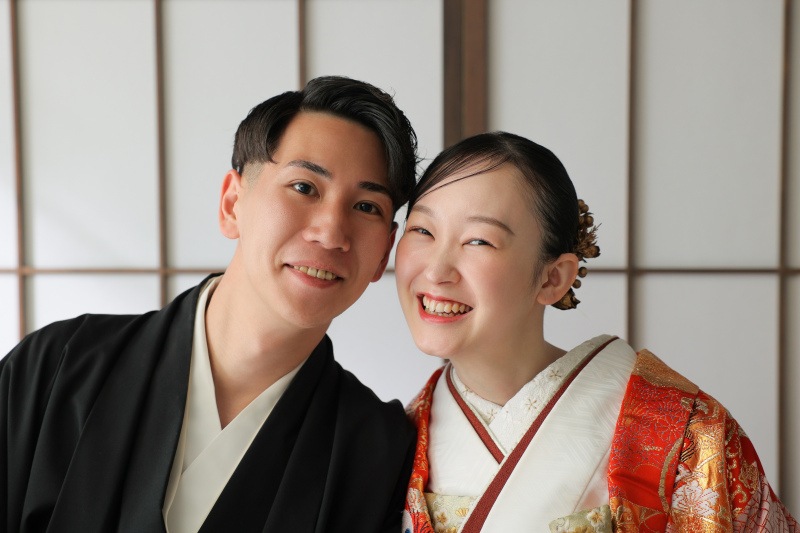 笑顔が似ているなかよし夫婦