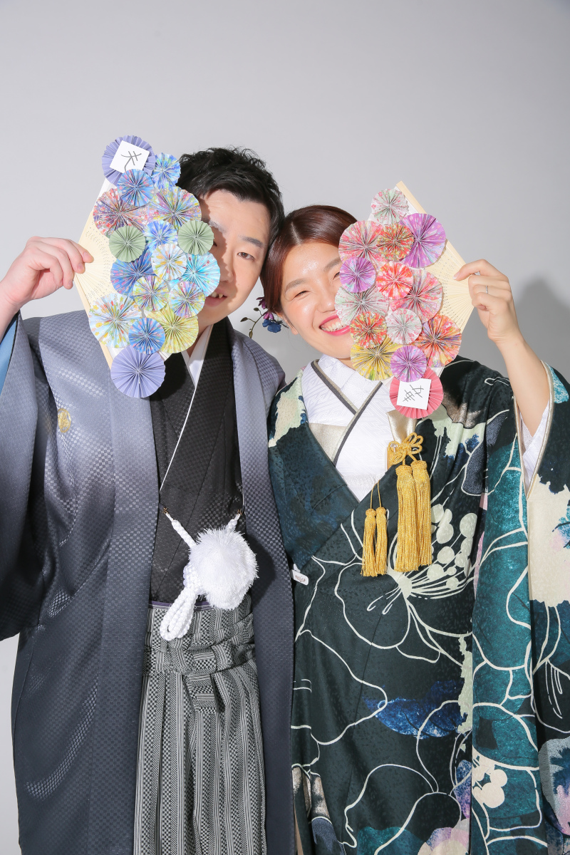 素敵な扇子を使って！