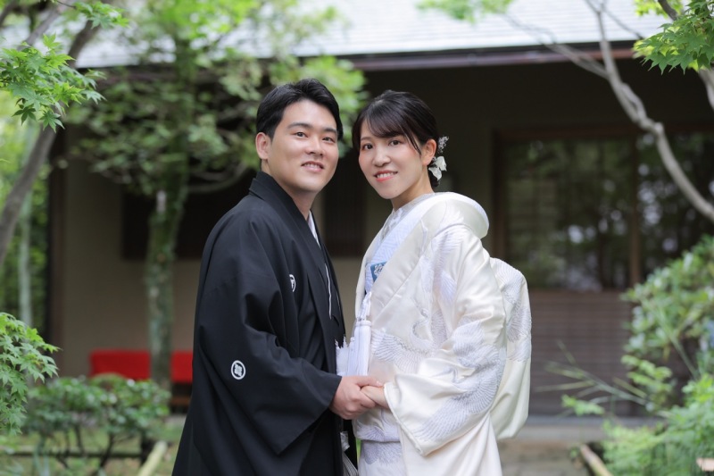 目白庭園ロケーション　〜暴風の中の撮影も思い出に！〜