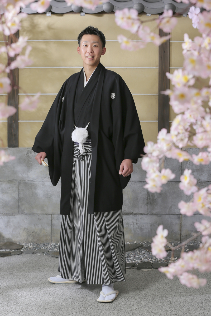 ご新郎様のソロショット。