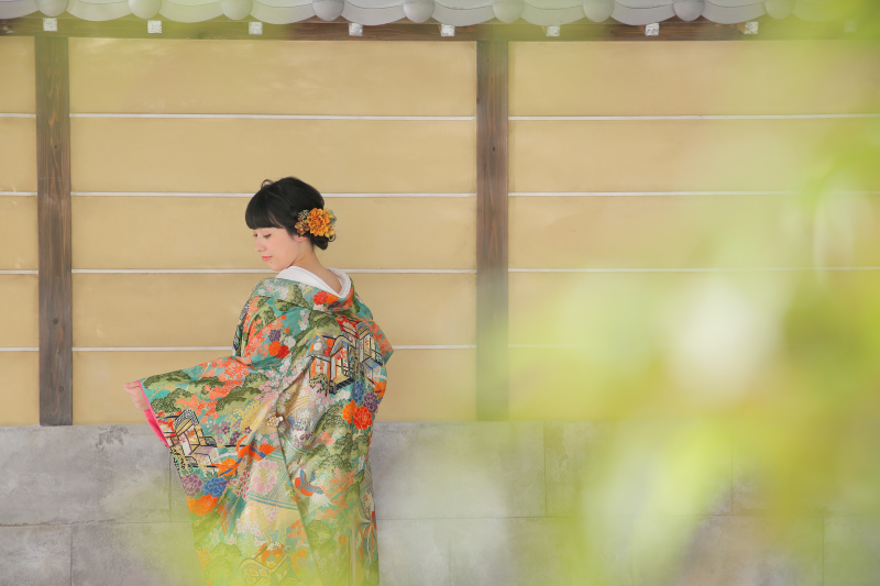 新婦様のソロショット