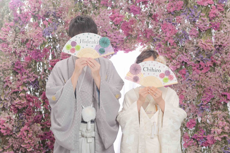 お持ち込みの扇子です。