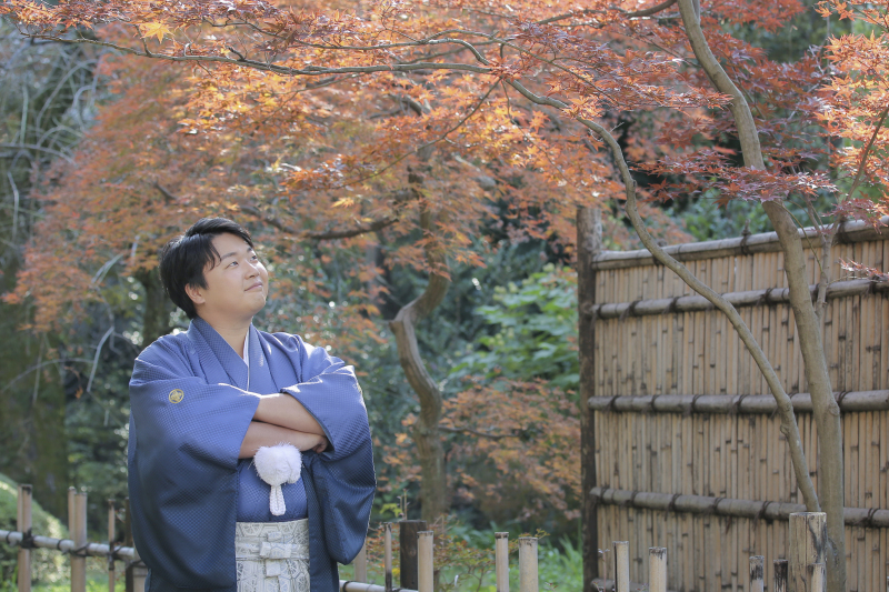 ご新郎様のソロショット